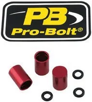 Brake Caliper Bleeder Caps – Red – снимка 2