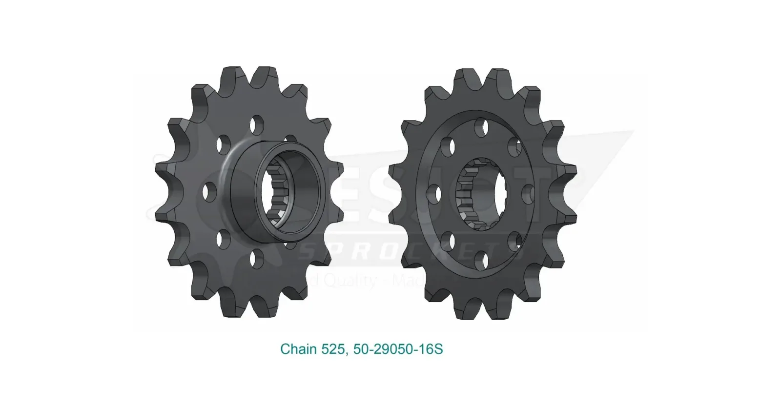 Front and Rear Sprockets – Front