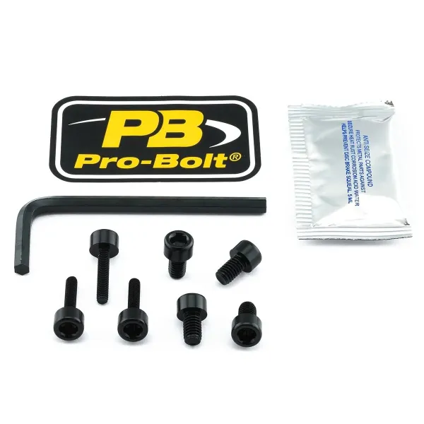 Aluminum Fuel Cap Screw Kits – Black
