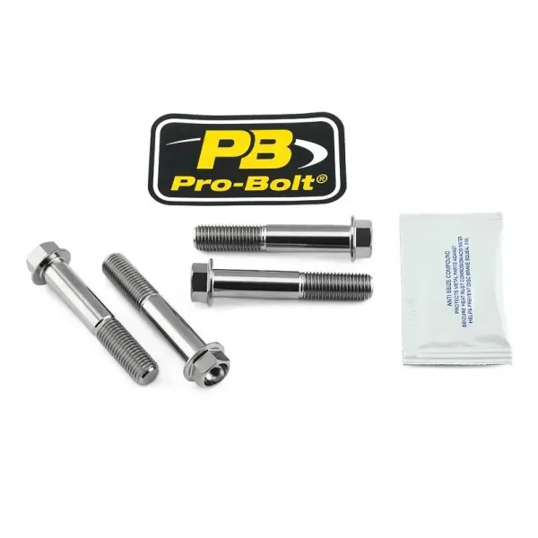 Titanium Front Brake Caliper Mount Bolt Kits