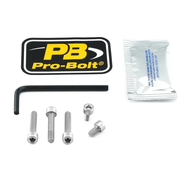 Aluminum Fuel Cap Screw Kits – Silver