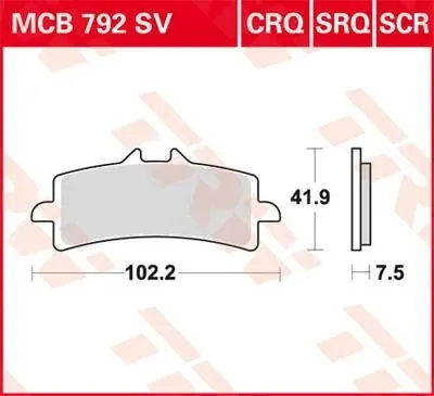 Disc Brake Pads – Mcb 792