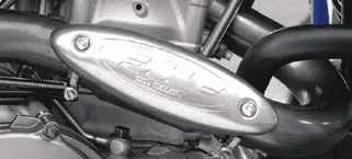 FMF Replacement Parts and Accessories for Fmf Exhaust – HEAT SHIELD - Universal stainless steel header heat shield