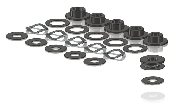 Brake Rotors – 5 mm loose bobbin rotor fitting kit