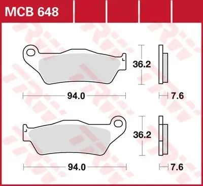 Disc Brake Pads – Mcb 648