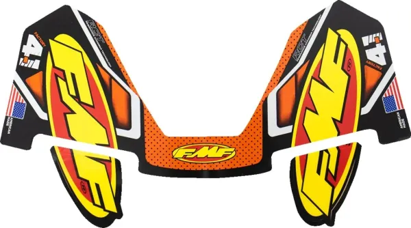 FMF Fmf Exhaust Replacement Decals – Colorways 4,1 orange