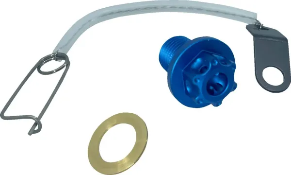 PSR DRAIN PLUG 10X1.25X20 BLU