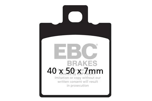 Brake Pads and Shoes – ALFER - 250 GR/Enduro 85-87; FRONT COMPOUND TYPE: V Sintered