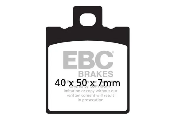 Brake Pads and Shoes – ALFER - 250 GR/Enduro 85-87; FRONT COMPOUND TYPE: V Sintered