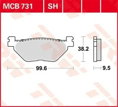 Disc Brake Pads – Mcb 731