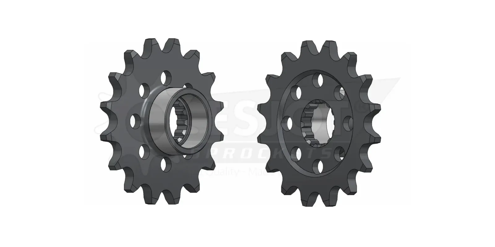Front and Rear Sprockets – Front