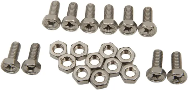 Spare Parts – Bolt/nut set (2 ea.) 6 x 14 mm (5 pk.)