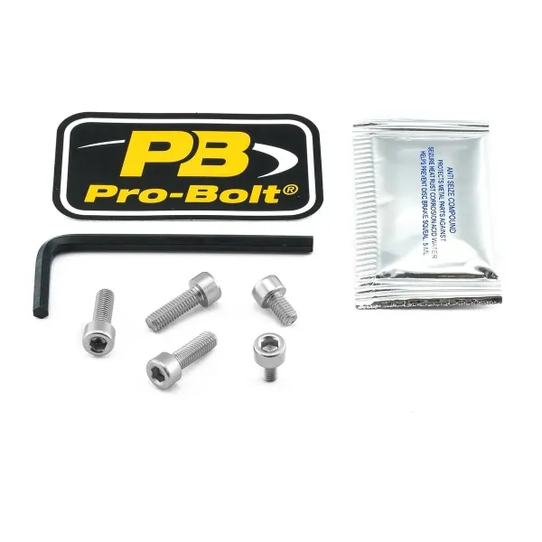 Aluminum Fuel Cap Screw Kits – Silver