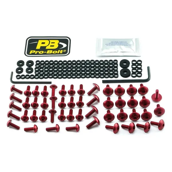 Aluminum Fairing Kits – Red