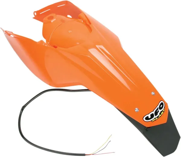 UFO Enduro Rear Fenders with Light for KTM