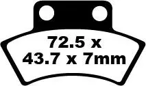Brake Pads and Shoes – Rear Pad or Shoe