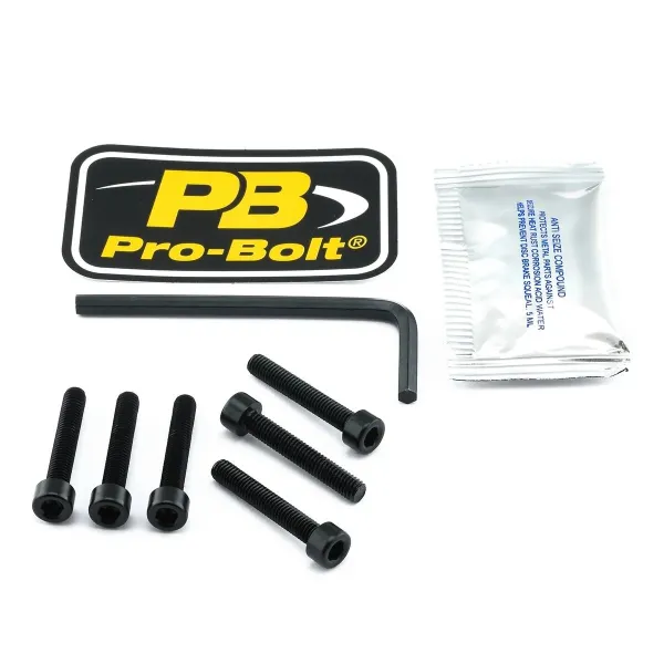 Aluminum Fuel Cap Screw Kits – Black