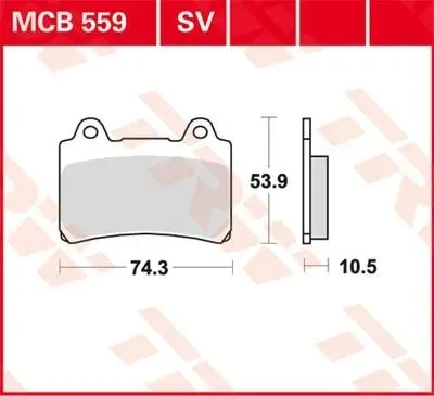 Disc Brake Pads – Mcb 559