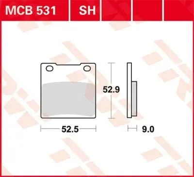 Disc Brake Pads – Mcb 531