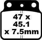 Brake Pads and Shoes – Rear Pad or Shoe