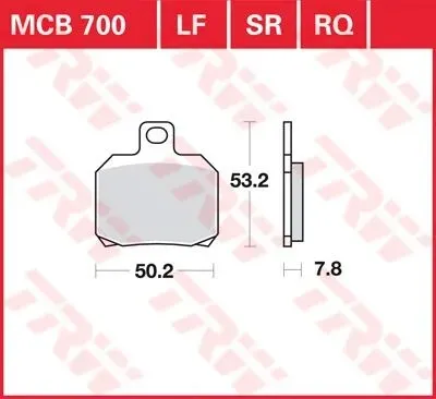 Disc Brake Pads – Mcb 700