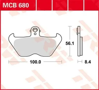 Disc Brake Pads – Mcb 680