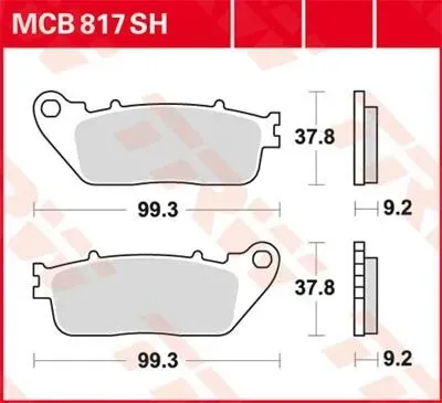 Disc Brake Pads – Mcb 817