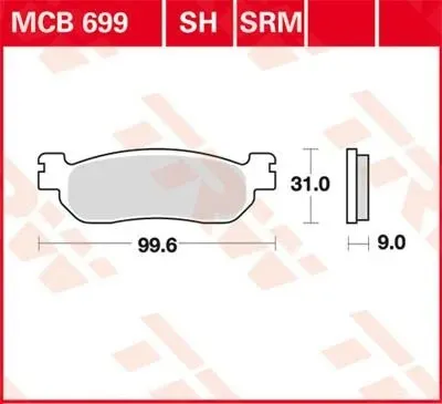 Disc Brake Pads – Mcb 699