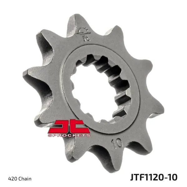 LED Battery Gauges – Induction Hardened Black Zinc Finish Rear Sprockets “Bk” - Front Sprocket