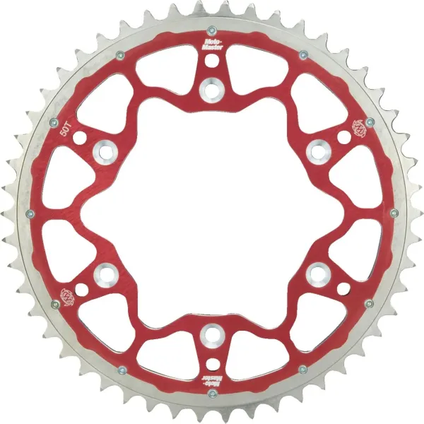 Fusion Dual-Ring Sprockets – Red