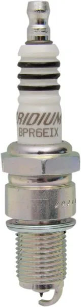 Iridium Ix Spark Plugs – Ngk Part #: BPR6EIX; Thread: 14 mm; Reach: 19,1 mm ( / ”)