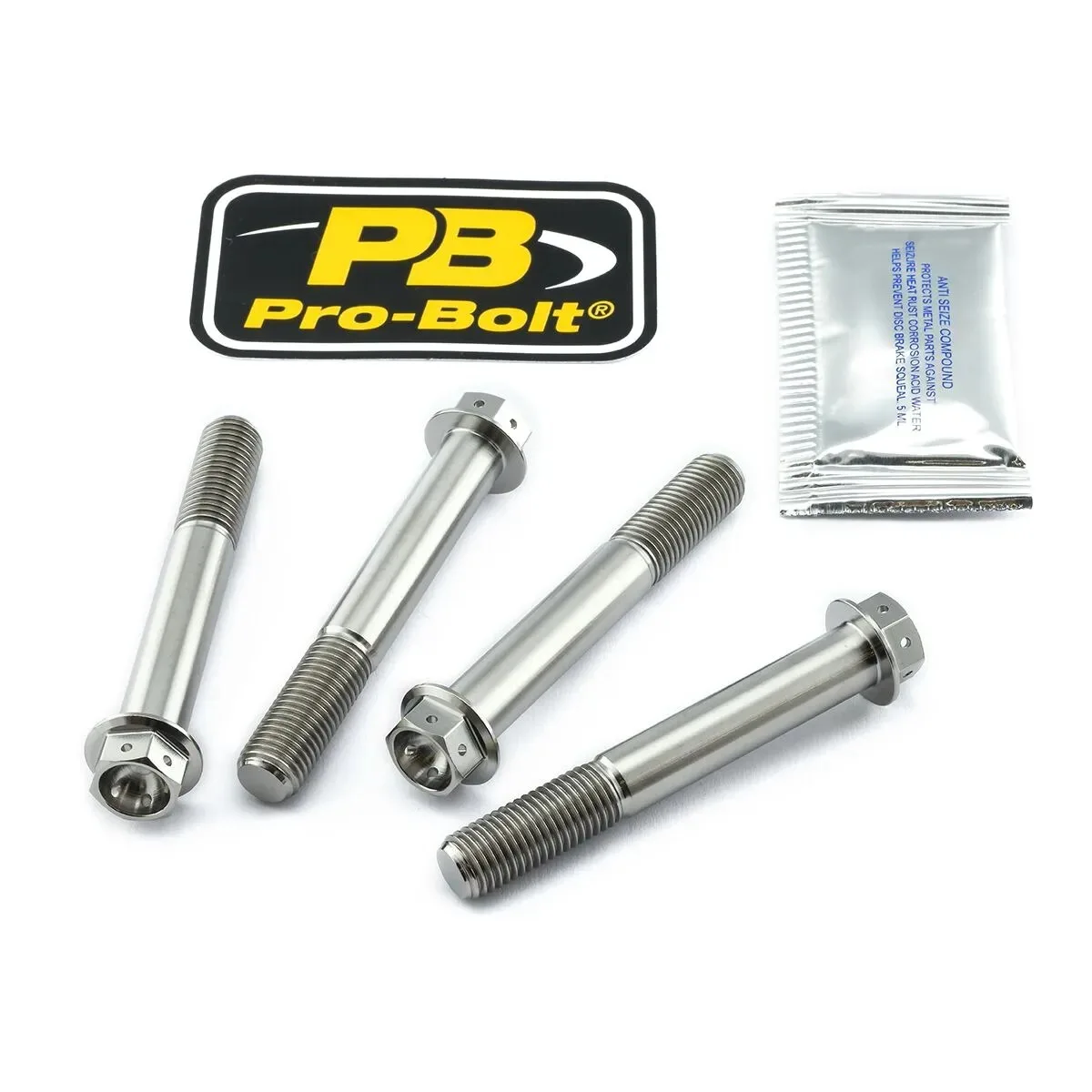 Titanium Front Brake Caliper Mount Bolt Kits