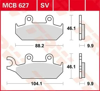 Disc Brake Pads – MCB627