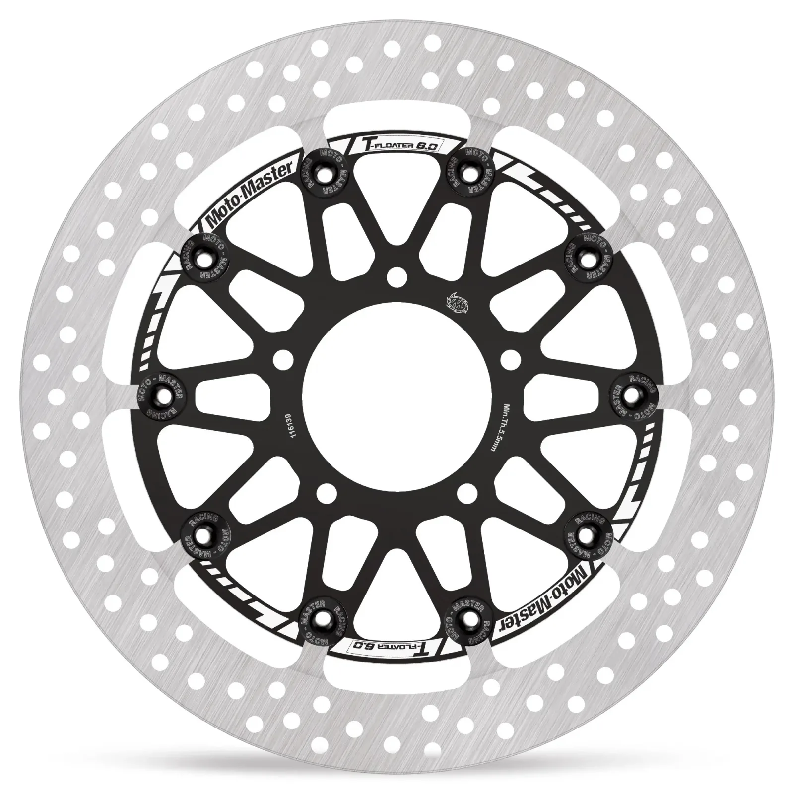 Moto-Master Halo T-Floater 6,0 and 7,1 Racing Discs – 6,0 Left Front T-Floater