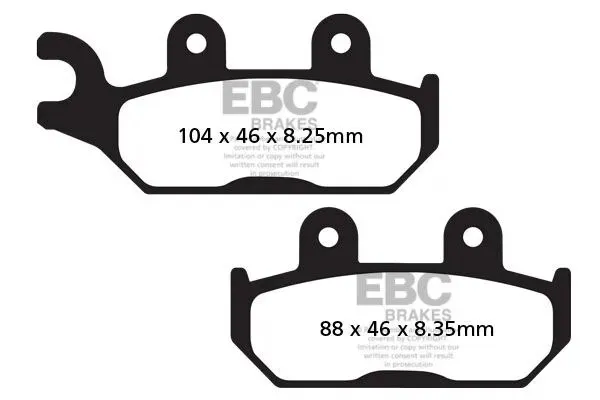 Brake Pads and Shoes – Front Pad or Shoe