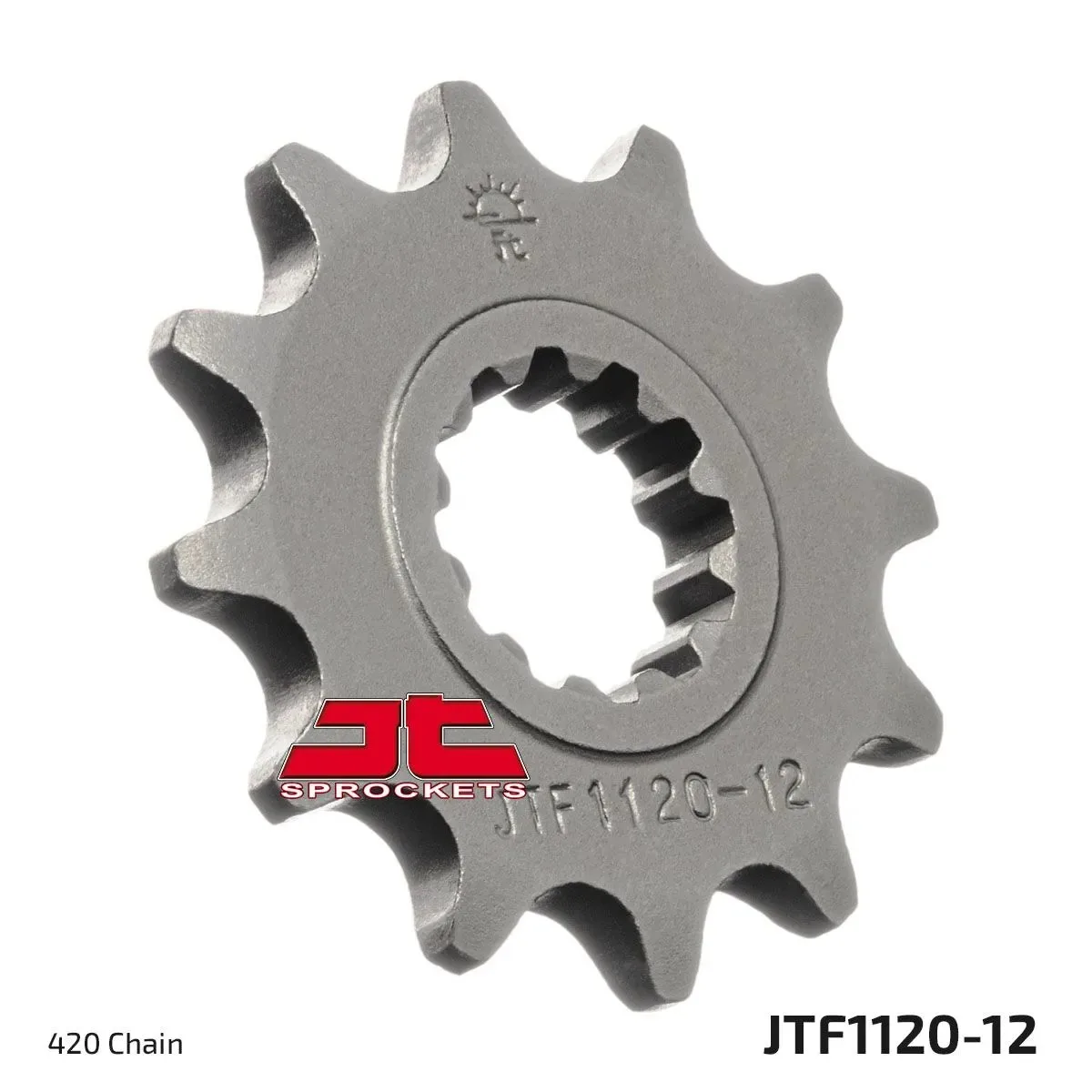 LED Battery Gauges – Induction Hardened Black Zinc Finish Rear Sprockets “Bk” - Front Sprocket