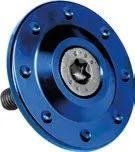 Gilles Tooling EXHAUST BRACKET COVER KIT BLUE