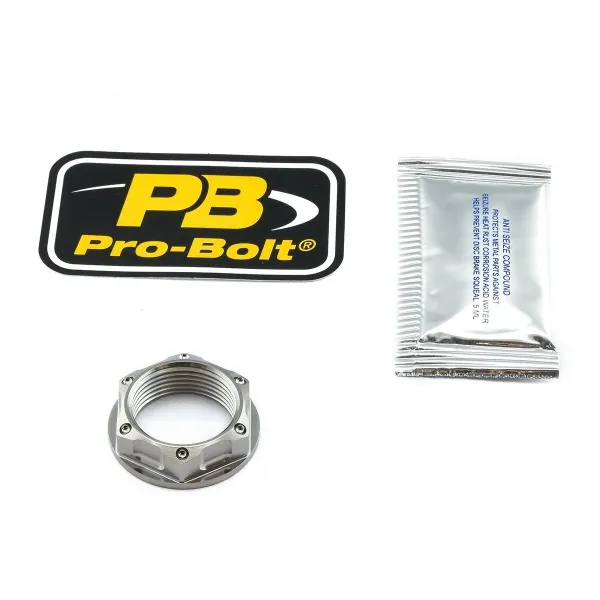 Pro Bolt NUT FRONT AXLE 25X1.5 TIT