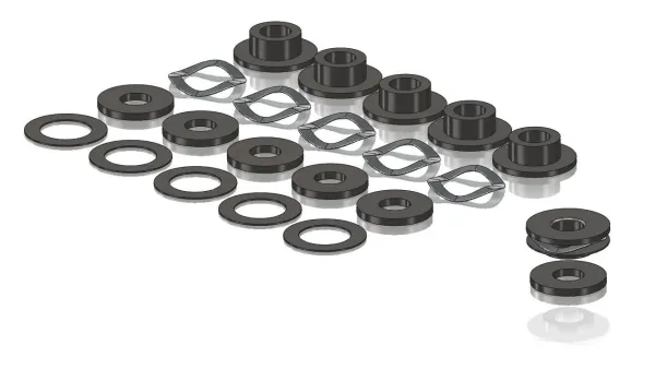 Brake Rotors – 5 mm fixed bobbin rotor fitting kit
