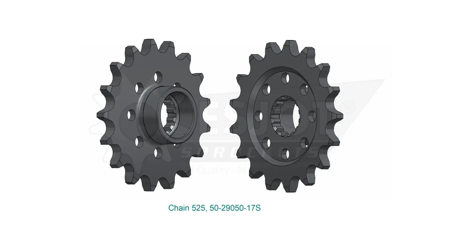 Front and Rear Sprockets – Front