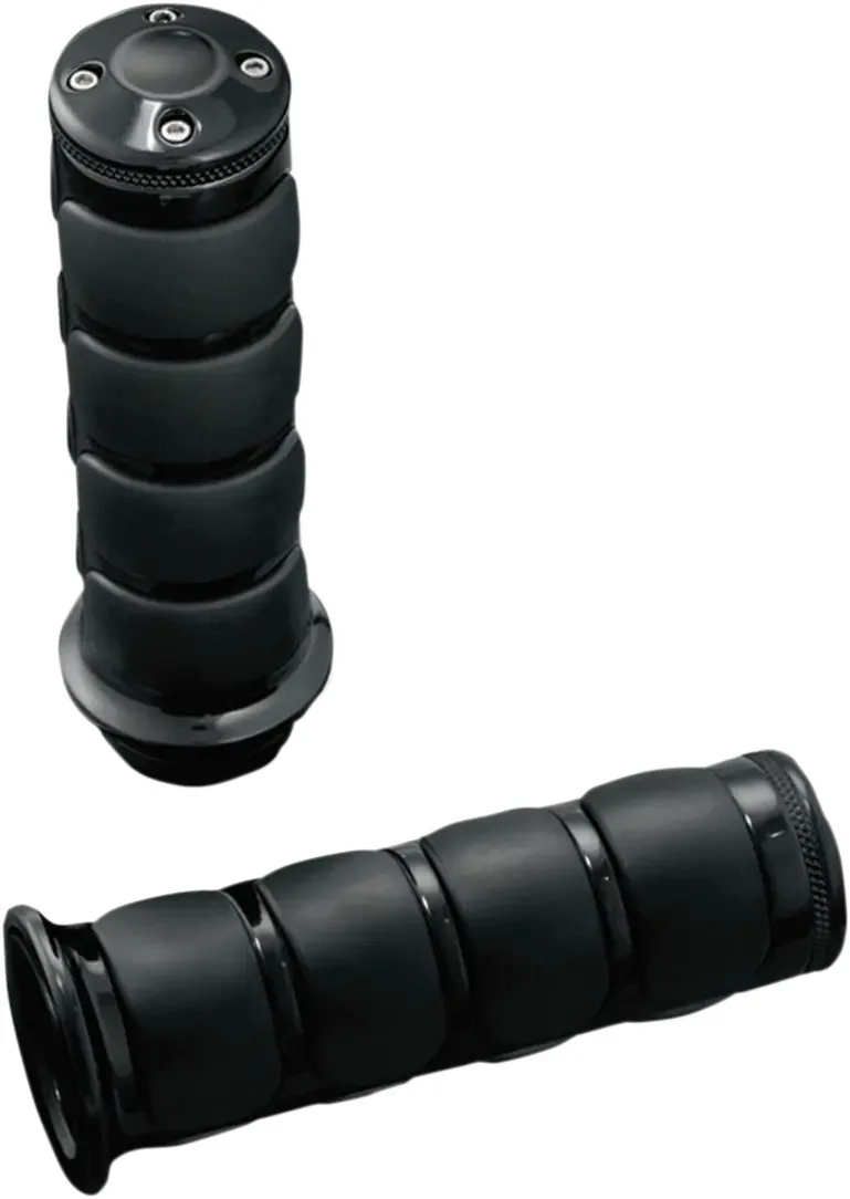 Kuryakyn UNIVERSAL GRIPS ISO - BLACK - 1" BARS