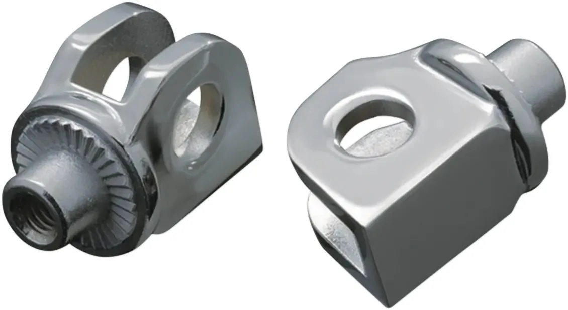 Kuryakyn ADAPTERS SPLINED MOUNTS - HONDA/SUZUKI - CHROME