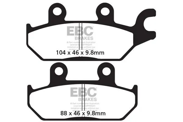 Brake Pads and Shoes – Front Pad or Shoe