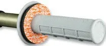 Renthal GRIP DONUTZ WHT/ORG