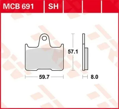 Disc Brake Pads – Mcb 691