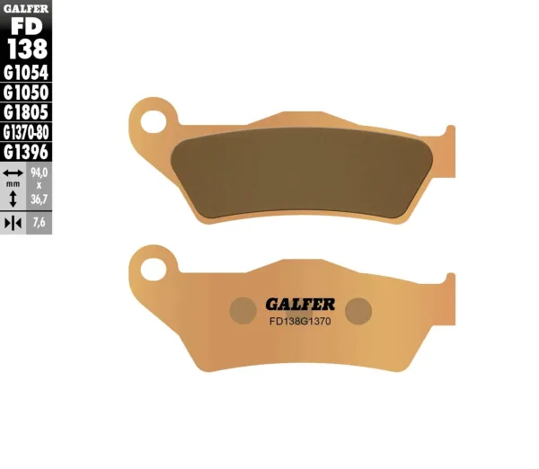 Galfer Brake Pads – BRAKTEC - Serie 280