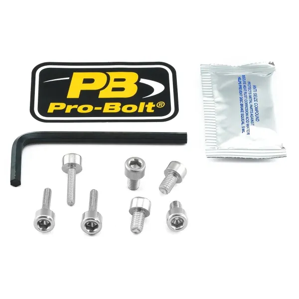 Aluminum Fuel Cap Screw Kits – Silver