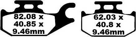 Brake Pads and Shoes – Rear Pad or Shoe