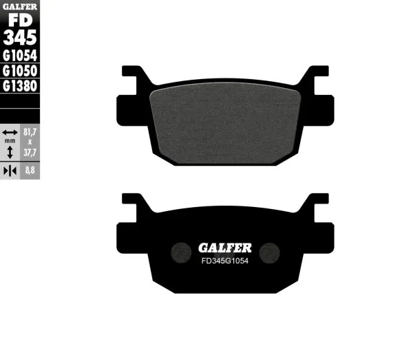 Galfer Brake Pads – Semi Metal Rear