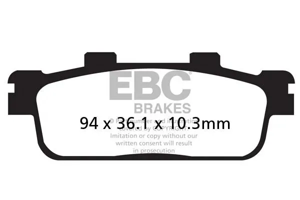 Brake Pads and Shoes – Rear Pad or Shoe